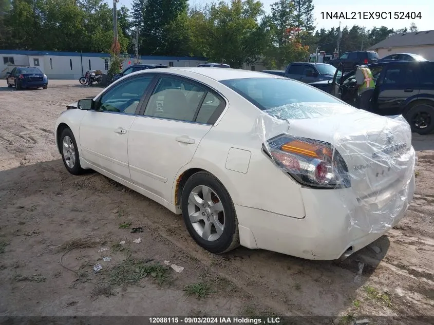 2009 Nissan Altima 2.5/2.5S VIN: 1N4AL21EX9C152404 Lot: 12088115