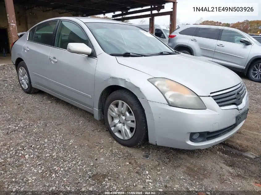 1N4AL21E49N503926 2009 Nissan Altima 2.5 S