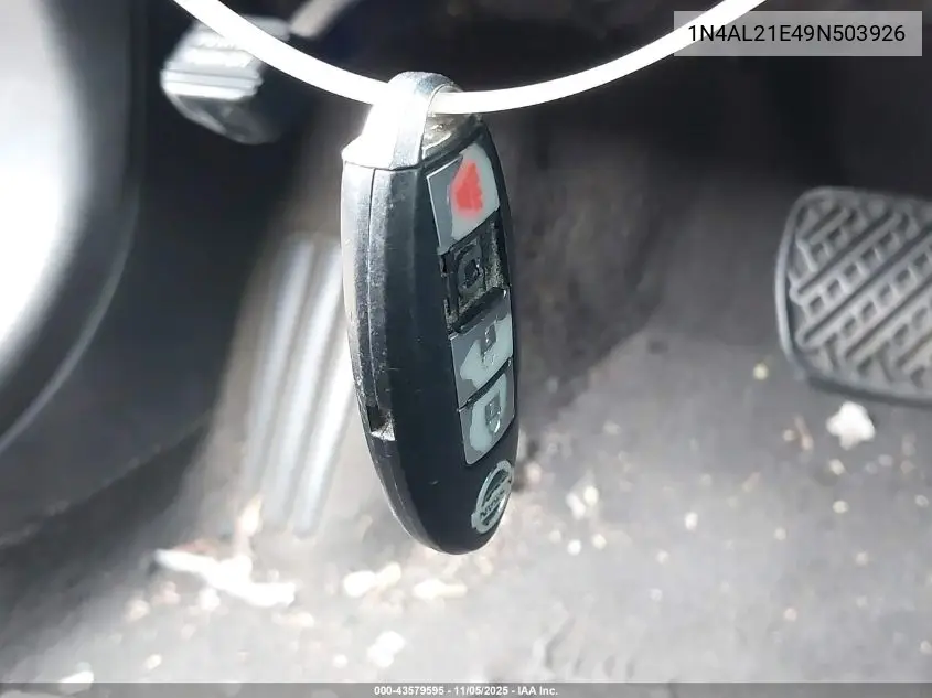 1N4AL21E49N503926 2009 Nissan Altima 2.5 S