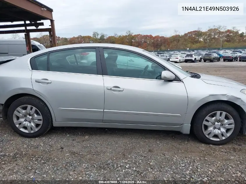 1N4AL21E49N503926 2009 Nissan Altima 2.5 S