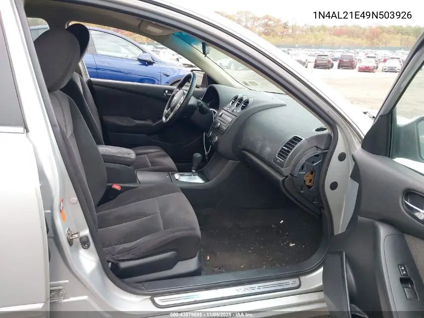1N4AL21E49N503926 2009 Nissan Altima 2.5 S