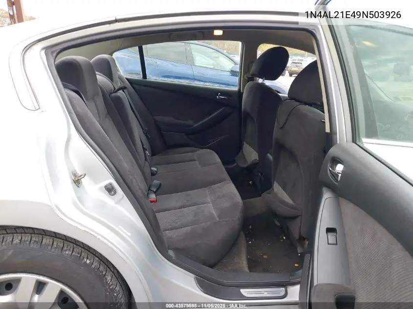 1N4AL21E49N503926 2009 Nissan Altima 2.5 S