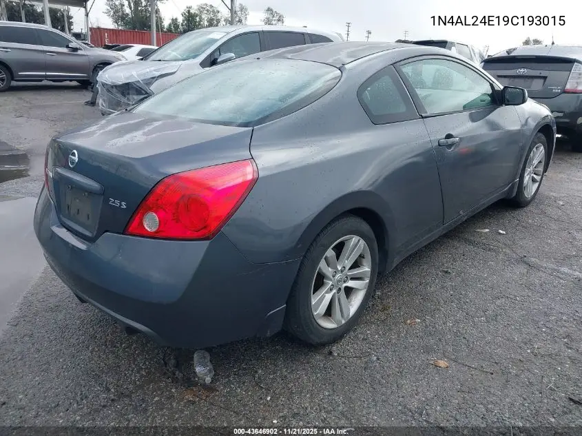 1N4AL24E19C193015 2009 Nissan Altima 2.5 S