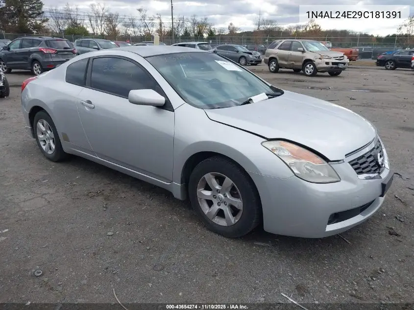 1N4AL24E29C181391 2009 Nissan Altima 2.5 S