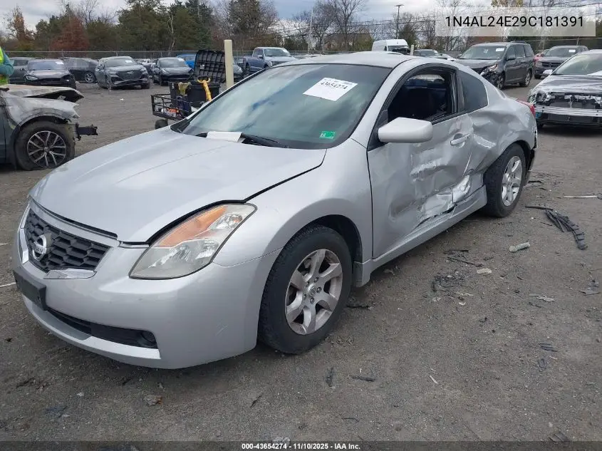 1N4AL24E29C181391 2009 Nissan Altima 2.5 S