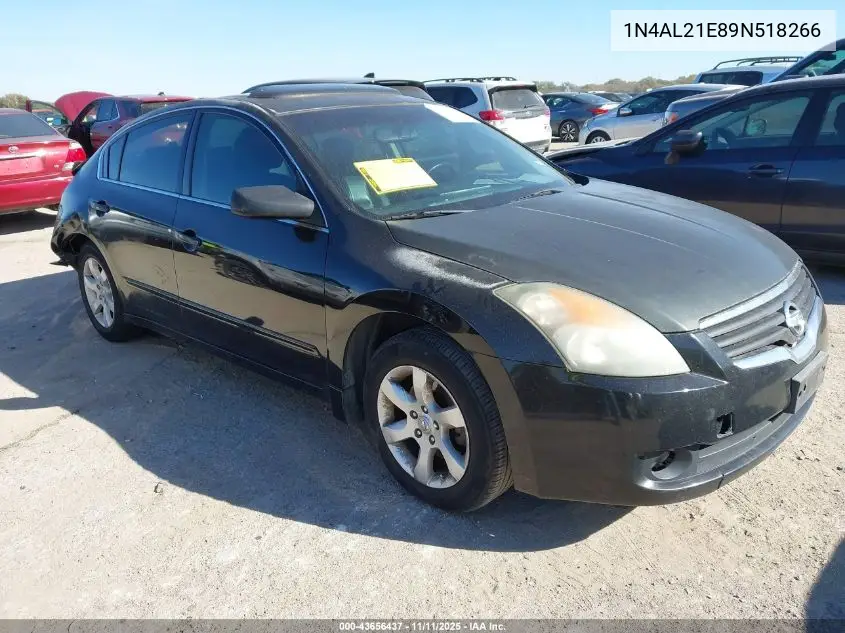 1N4AL21E89N518266 2009 Nissan Altima 2.5 S