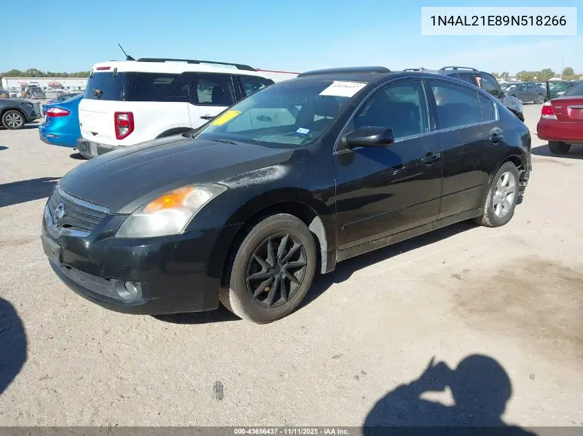 1N4AL21E89N518266 2009 Nissan Altima 2.5 S