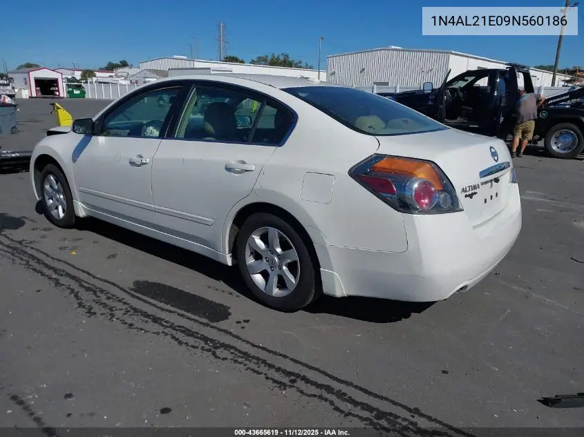 1N4AL21E09N560186 2009 Nissan Altima 2.5 S
