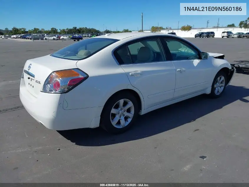 1N4AL21E09N560186 2009 Nissan Altima 2.5 S