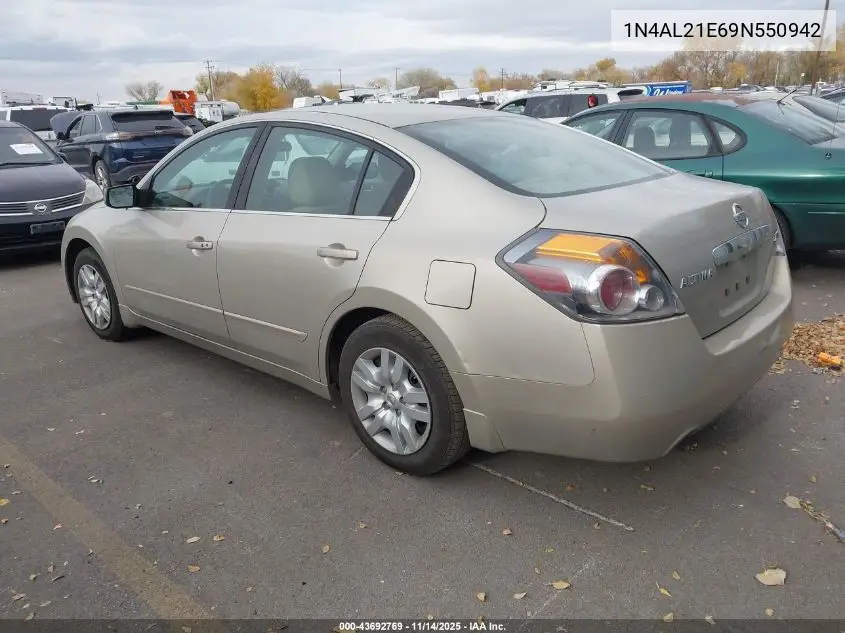1N4AL21E69N550942 2009 Nissan Altima 2.5 S