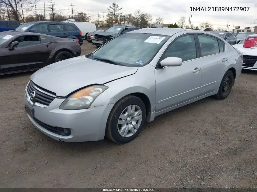 1N4AL21E89N472907 2009 Nissan Altima 2.5 S