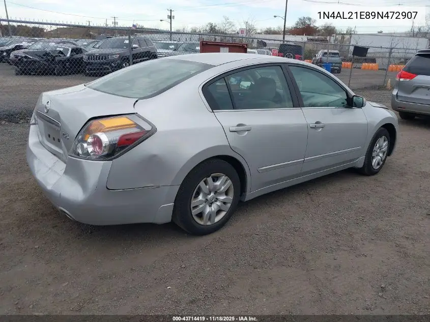 1N4AL21E89N472907 2009 Nissan Altima 2.5 S