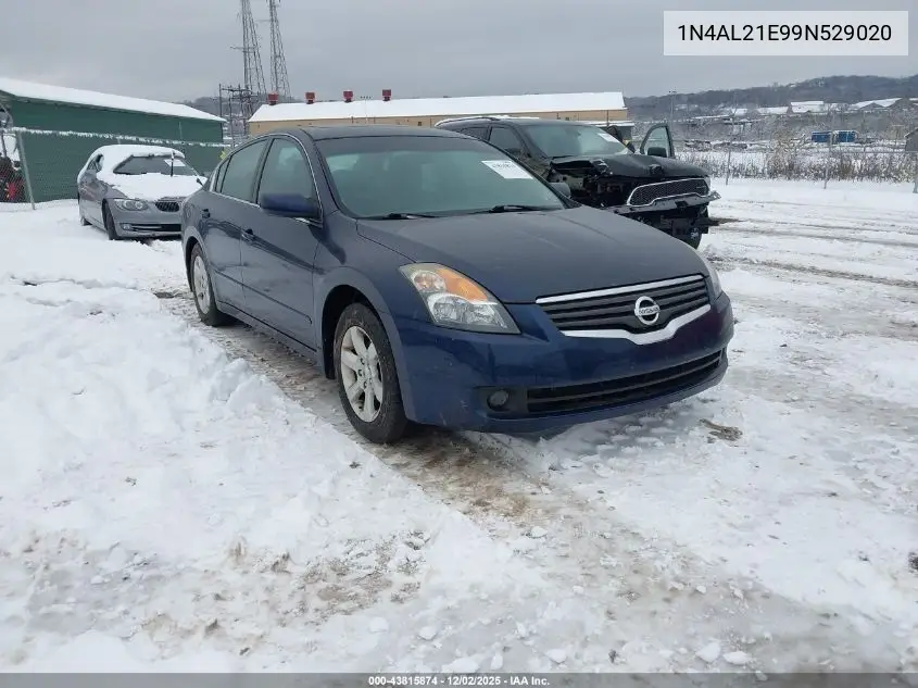 1N4AL21E99N529020 2009 Nissan Altima 2.5 S
