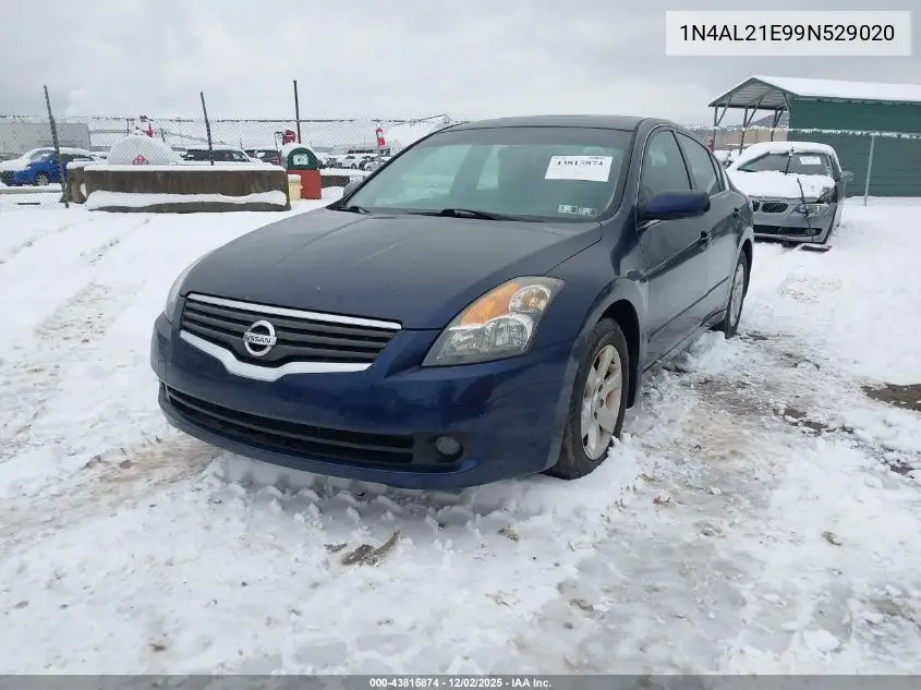 1N4AL21E99N529020 2009 Nissan Altima 2.5 S