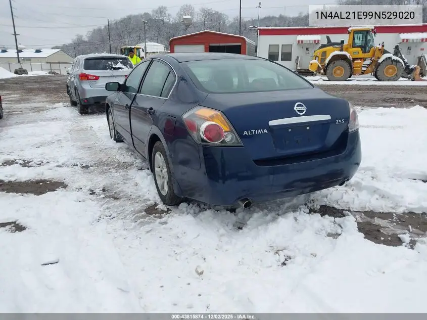 1N4AL21E99N529020 2009 Nissan Altima 2.5 S