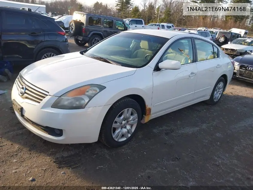 1N4AL21E69N474168 2009 Nissan Altima 2.5 S