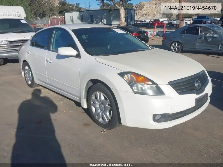 1N4AL21E19N454670 2009 Nissan Altima 2.5 S