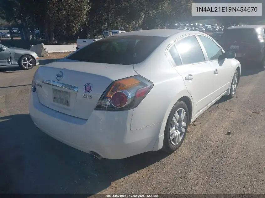 1N4AL21E19N454670 2009 Nissan Altima 2.5 S
