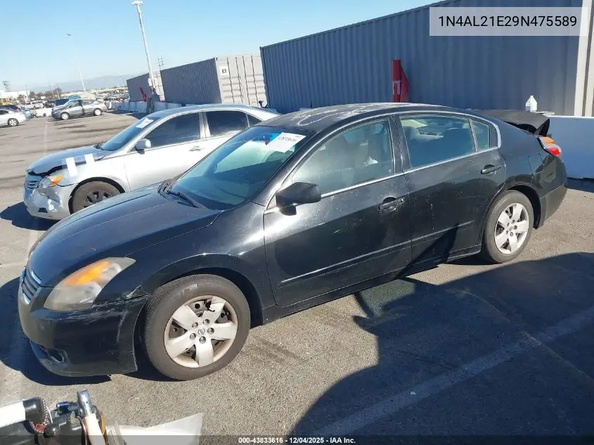 1N4AL21E29N475589 2009 Nissan Altima 2.5 S