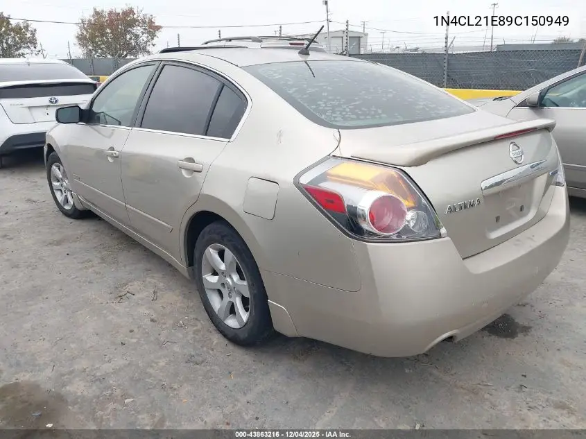 1N4CL21E89C150949 2009 Nissan Altima Hybrid