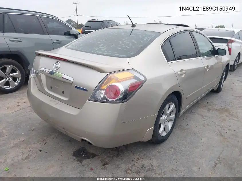 1N4CL21E89C150949 2009 Nissan Altima Hybrid
