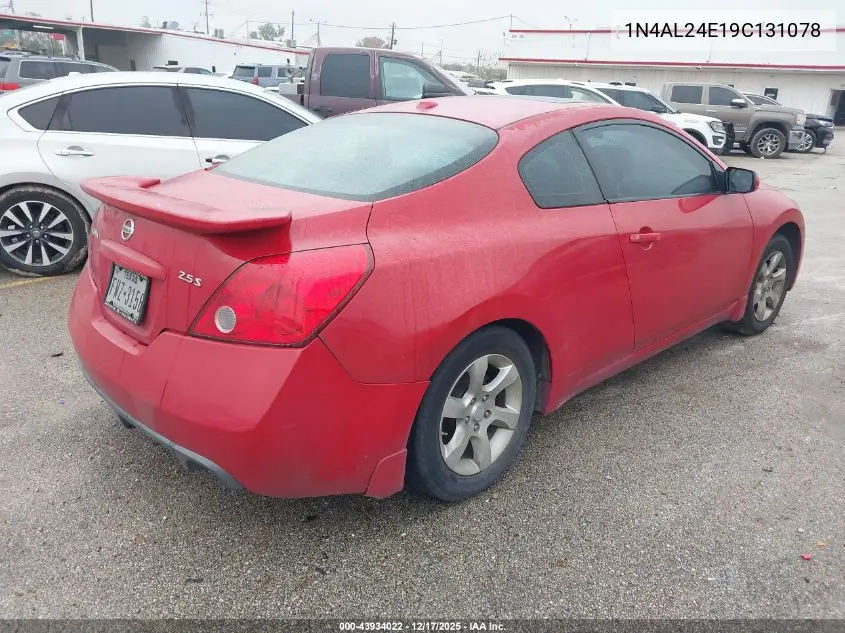 1N4AL24E19C131078 2009 Nissan Altima 2.5 S