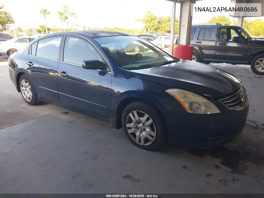 1N4AL2AP6AN480686 2010 Nissan Altima 2.5 S