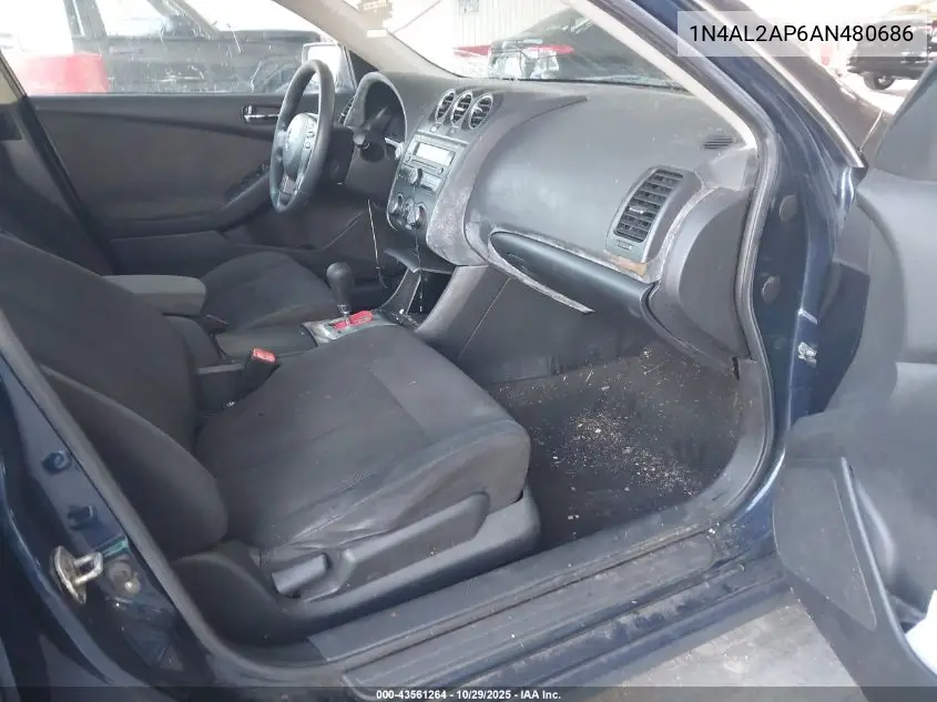 1N4AL2AP6AN480686 2010 Nissan Altima 2.5 S