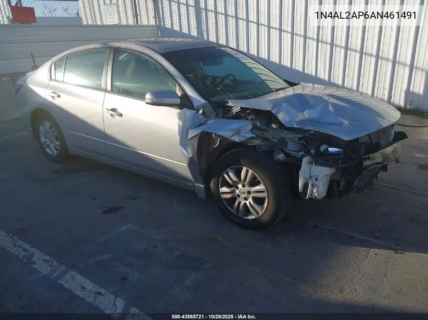 1N4AL2AP6AN461491 2010 Nissan Altima 2.5 S