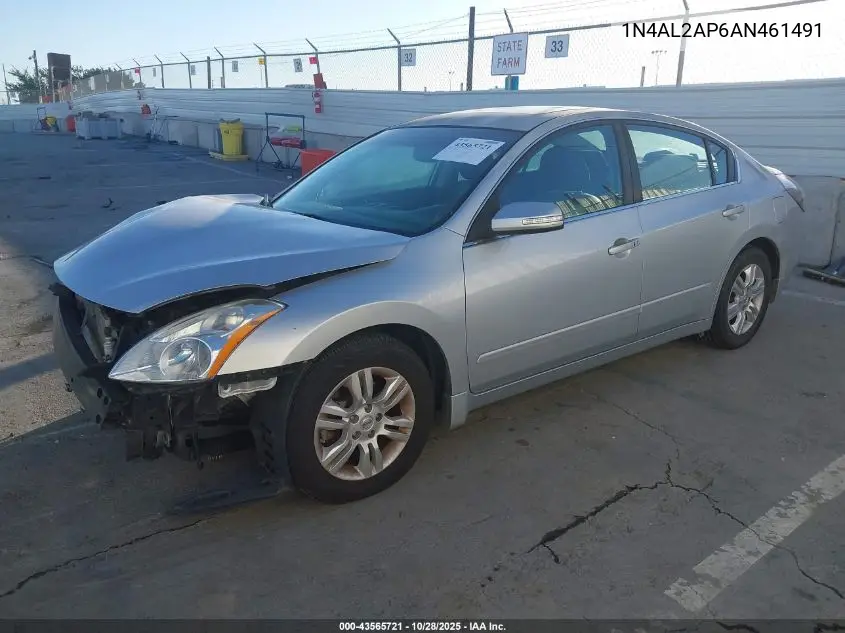 1N4AL2AP6AN461491 2010 Nissan Altima 2.5 S