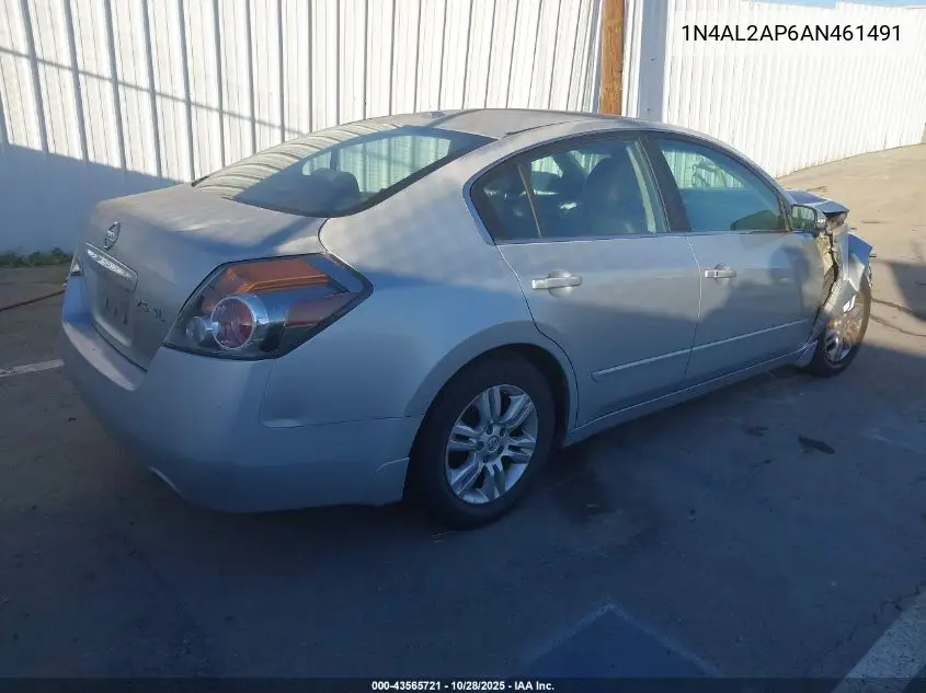 1N4AL2AP6AN461491 2010 Nissan Altima 2.5 S