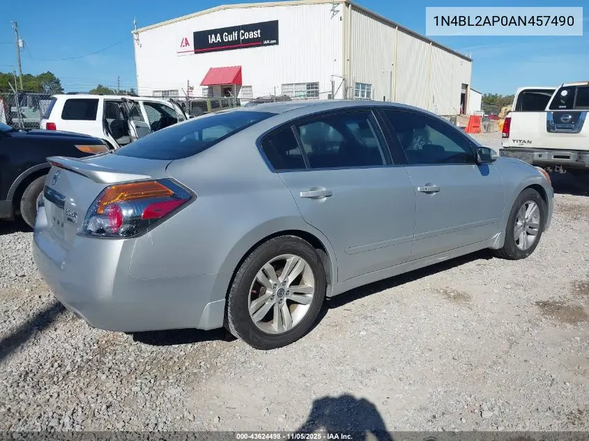 1N4BL2AP0AN457490 2010 Nissan Altima 3.5 Sr