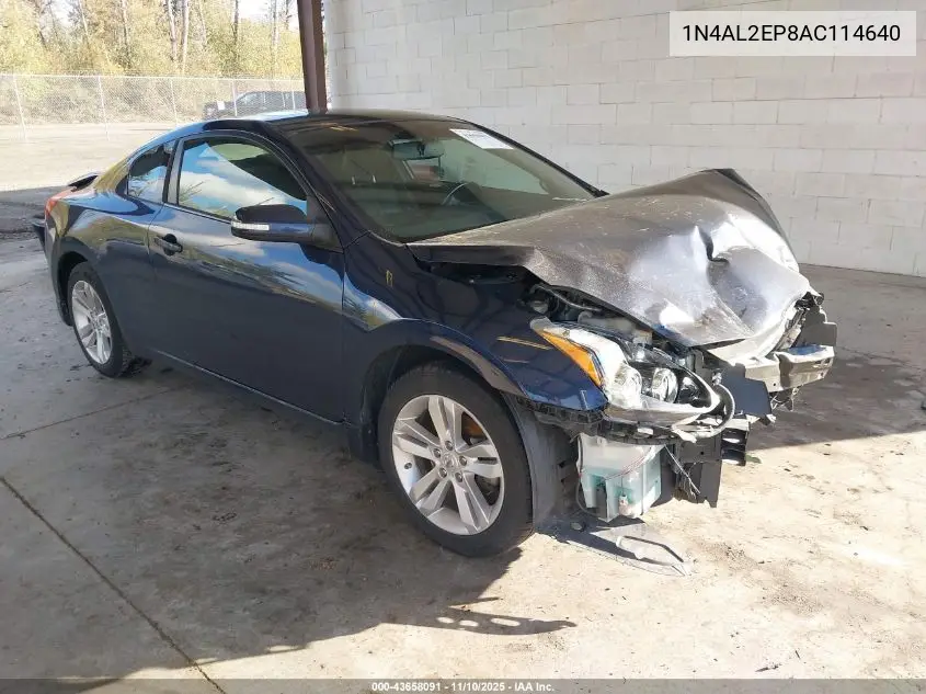 1N4AL2EP8AC114640 2010 Nissan Altima 2.5 S