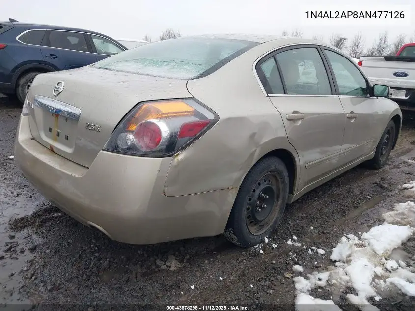 1N4AL2AP8AN477126 2010 Nissan Altima 2.5 S