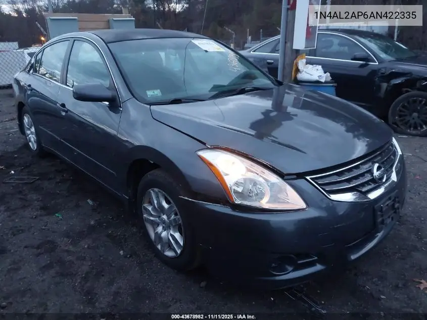1N4AL2AP6AN422335 2010 Nissan Altima 2.5 S