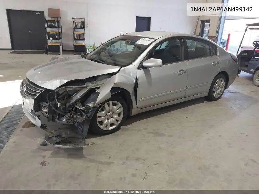 1N4AL2AP6AN499142 2010 Nissan Altima 2.5 S
