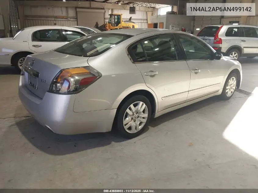 1N4AL2AP6AN499142 2010 Nissan Altima 2.5 S