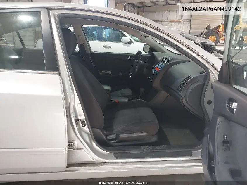 1N4AL2AP6AN499142 2010 Nissan Altima 2.5 S