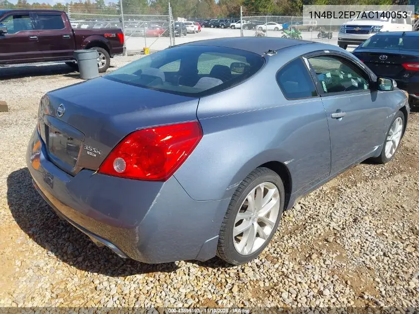 1N4BL2EP7AC140053 2010 Nissan Altima 3.5 Sr