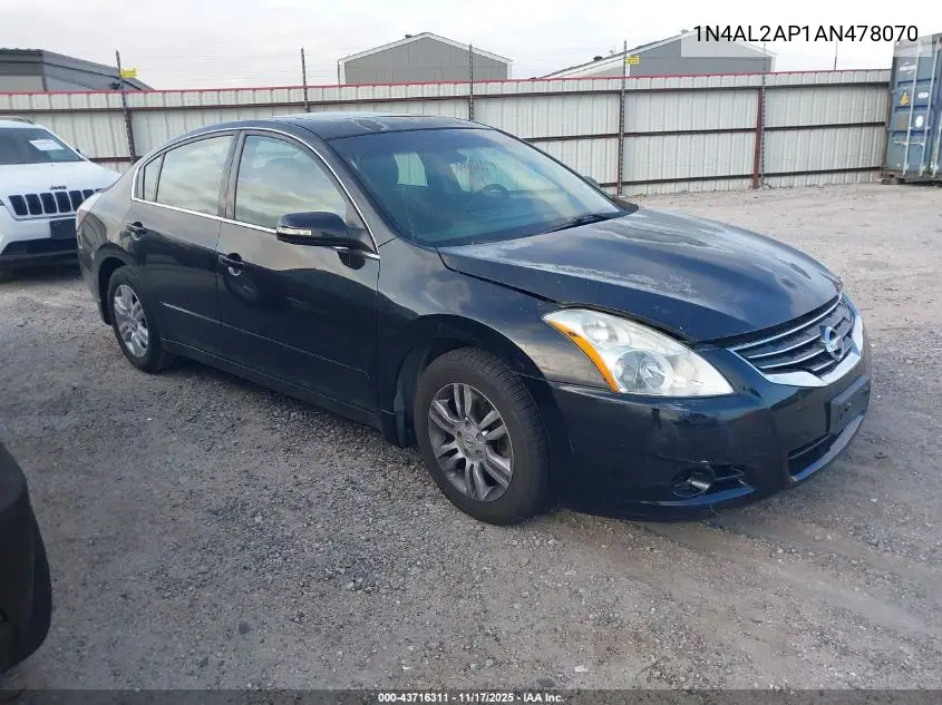 1N4AL2AP1AN478070 2010 Nissan Altima 2.5 S