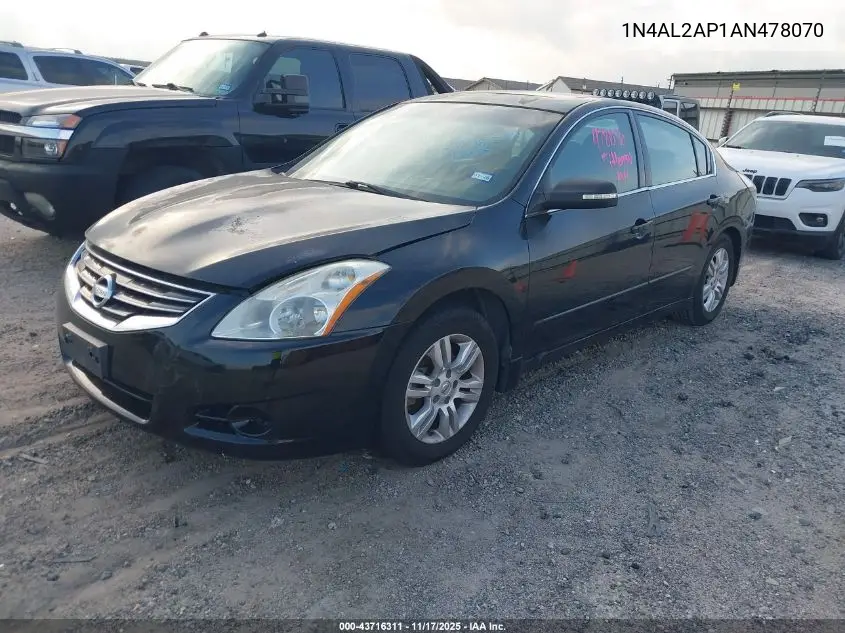 1N4AL2AP1AN478070 2010 Nissan Altima 2.5 S