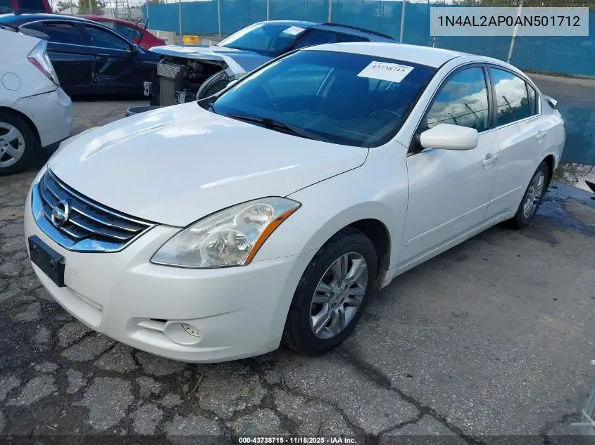 1N4AL2AP0AN501712 2010 Nissan Altima 2.5 S