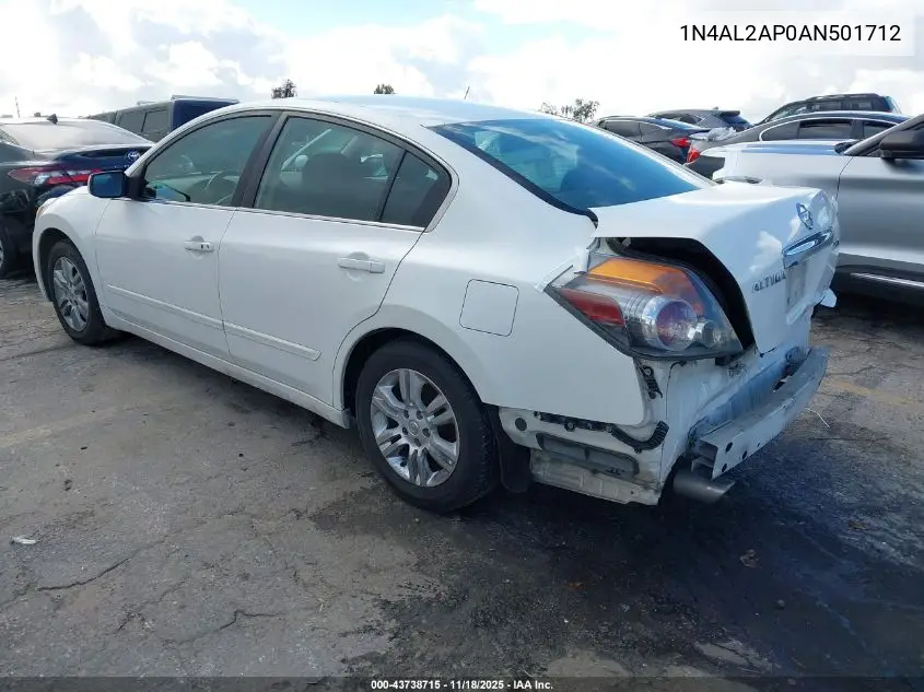 1N4AL2AP0AN501712 2010 Nissan Altima 2.5 S