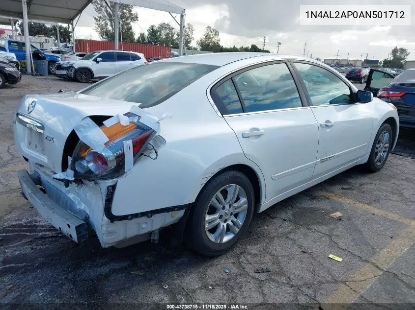 1N4AL2AP0AN501712 2010 Nissan Altima 2.5 S