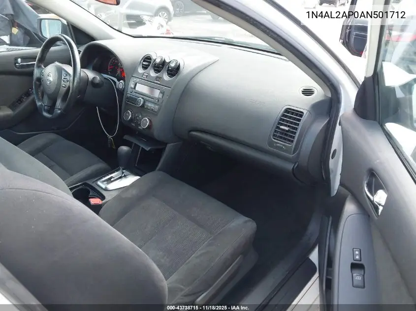 1N4AL2AP0AN501712 2010 Nissan Altima 2.5 S