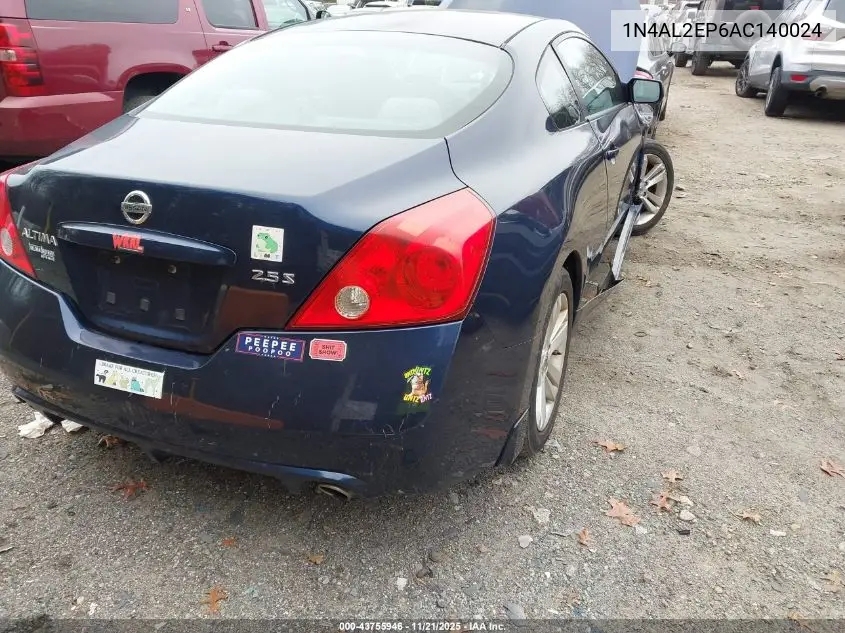 1N4AL2EP6AC140024 2010 Nissan Altima 2.5 S