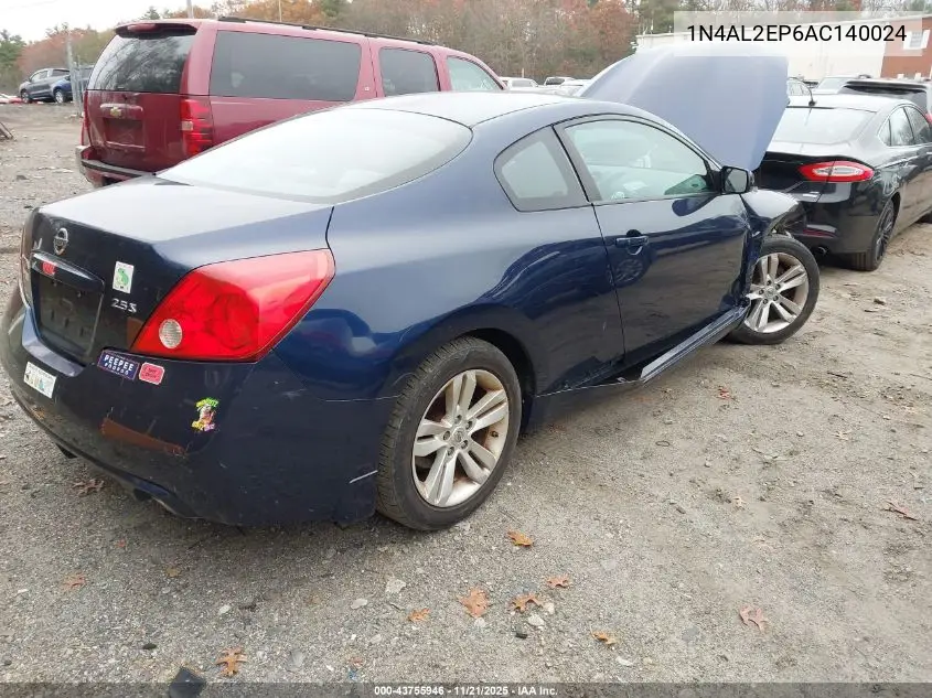 1N4AL2EP6AC140024 2010 Nissan Altima 2.5 S