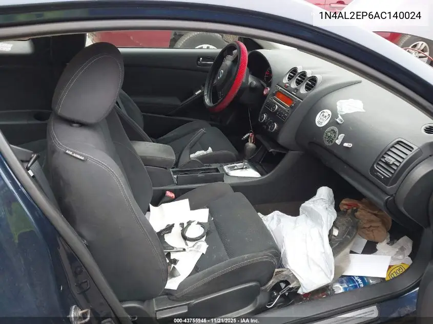1N4AL2EP6AC140024 2010 Nissan Altima 2.5 S