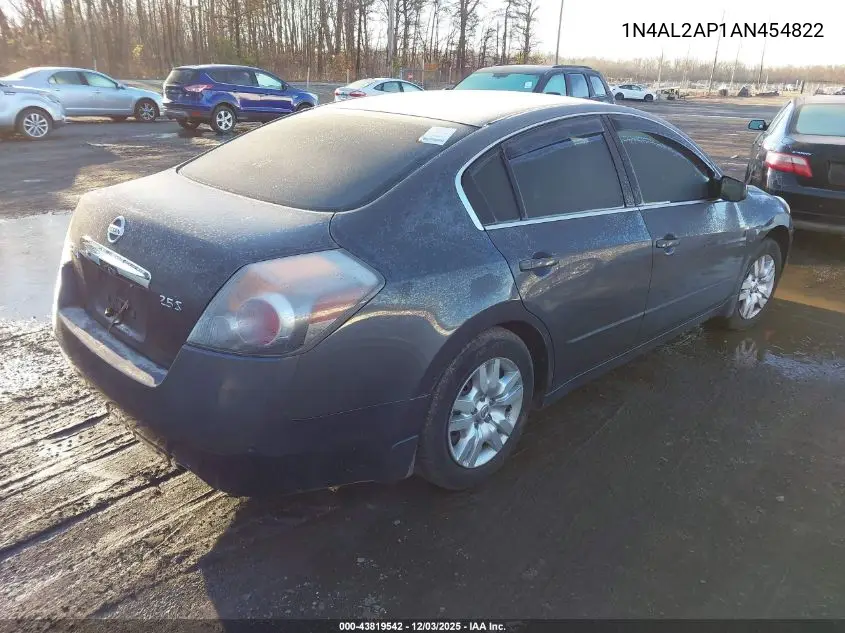 1N4AL2AP1AN454822 2010 Nissan Altima 2.5 S
