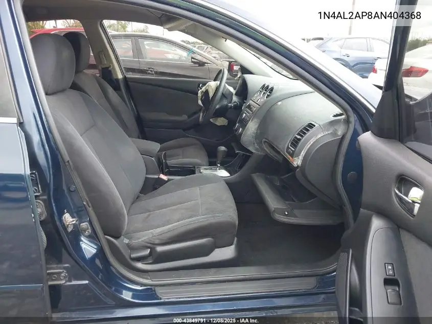 1N4AL2AP8AN404368 2010 Nissan Altima 2.5 S